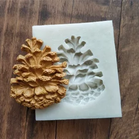   Szilikon Toboz Forma Csokoládéhoz, Fondant Tortához, Sütemény Dekorációhoz