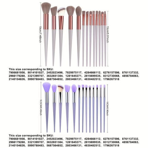 13db-os Professzionális Sminkecset Készlet Sminkeléshez