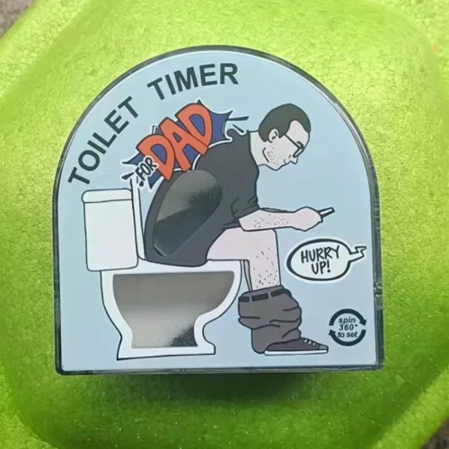 WC időmérő homokóra Férfi - fürdőszobai időzítő eszköz