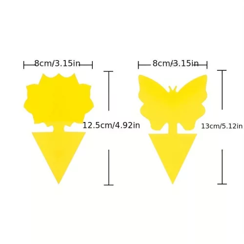 5db Hatékony Ragadós Rovarcsapda Beltéri és Kültéri Használatra
