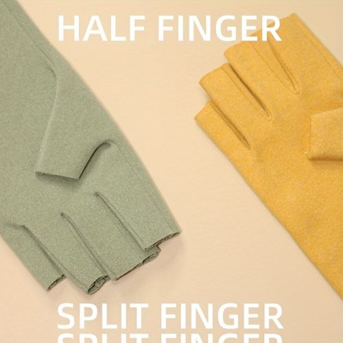 Polár Hidegálló Önmelegedő Ujjatlan Kesztyű Fekete - Téli Sportokhoz és Szabadtéri Tevékenységekhez Ideális