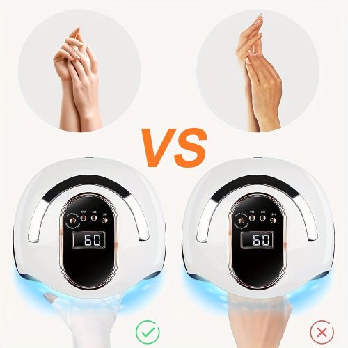 Fekete UV védő kesztyűk gél manikűrhöz és műkörömhöz, ujjatlan kesztyűk szalonoknak és otthoni használatra