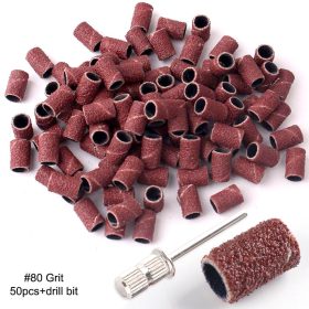   50 db Professzionális körömápoló csiszolószalag - Durva, finom szemcsés manikűr és pedikűr #80 szett