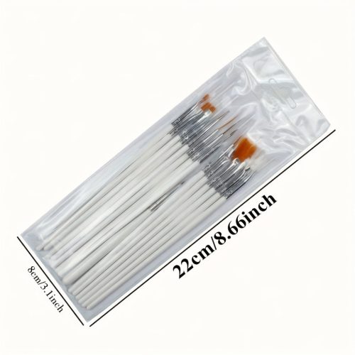 15 darabos precíziós művész ecsetkészlet részletező munkákhoz - Ideális akril, vízfesték, olajfestmény, modellezés, repülőgép készletek és körömművészethez, Fekete színben