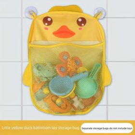   Fürdőszobai játék tároló akasztós háló Kis Sárga Kacsa - Gyermek fürdőkád játék rendező háló praktikus tároláshoz