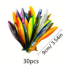   30db Puha Horgászcsali – Ideális Ragadozó Halak Horgászatához