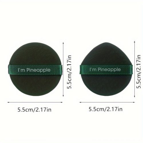 7 db Air Cushion Puff újrafelhasználható sminkszivacs nedves és száraz használatra, folyadékhoz, krémhez, alapozóhoz és púderhez, Barna - 7 DB