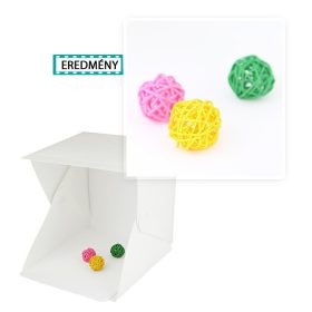   Összecsukható Mini Fotó Stúdió, Fotódoboz és Fotósátor Termékfotózáshoz