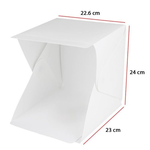 Összecsukható Mini Fotó Stúdió, Fotódoboz és Fotósátor Termékfotózáshoz