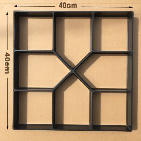   Térkő sablon 40x40 cm - Kerti és udvari burkolat készítéséhez