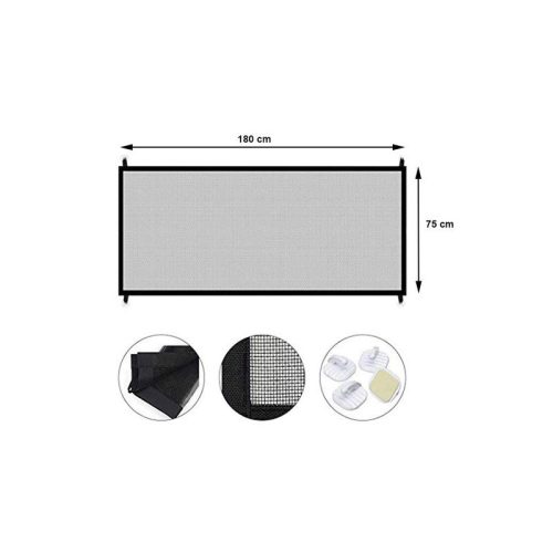 Biztonsági rácsos elválasztó ajtó kutyáknak és macskáknak otthoni használatra