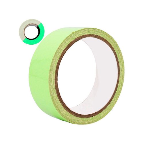 Sötétben világító fluoreszkáló szalag 3 méter - dekorációs és biztonsági célokra