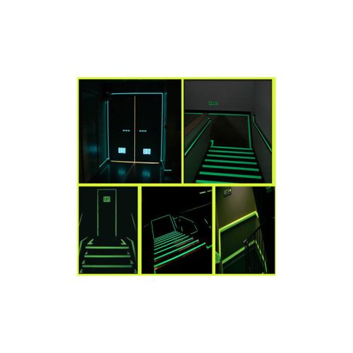 Sötétben világító fluoreszkáló szalag 3 méter - dekorációs és biztonsági célokra