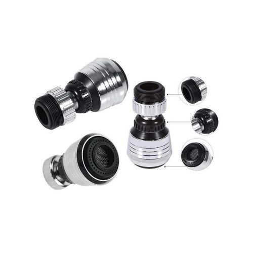 Lélegző 360°-ban mozgatható csapvízcsap kiterjesztés konyhai használatra