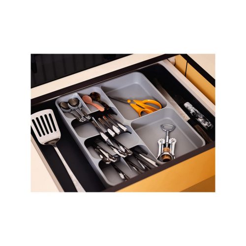Konyhai Szervező Evőeszköz Fiók Tároló - Praktikus Tárolómegoldás Konyhai Segédeszközök Rendezésére