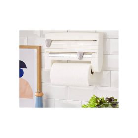   4 az 1-ben konyhai fólia és papírtartó szervező rendszer