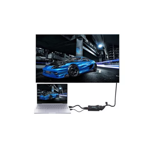 Scart to HDMI  AV Euro Full HD Átalakító - 1080p Converter Adapter TV és Monitor Kompatibilitással