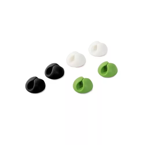 Kábel Rendező Tartó Készlet 6 db - Hatékony Kábelkezeléshez és Szervezéshez