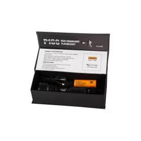   Katonai Taktikai Nagyítós Zseblámpa XHP160 LED Technológiával, Szabadtéri Használatra