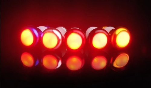 Kormányra szerelhető kerékpár irányjelző lámpa rendszer