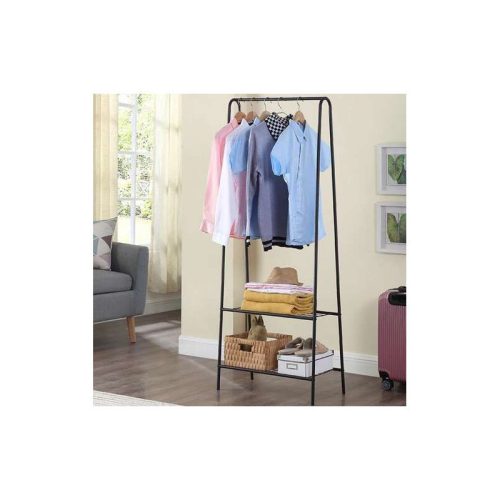 Ruhafogas állvánnyal és cipőpolccal 22258 - Praktikus tárolómegoldás előszobába és hálószobába