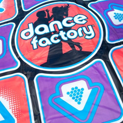 Dance Factory interaktív táncszőnyeg TV-hez és PC-hez csatlakoztatható szórakozáshoz