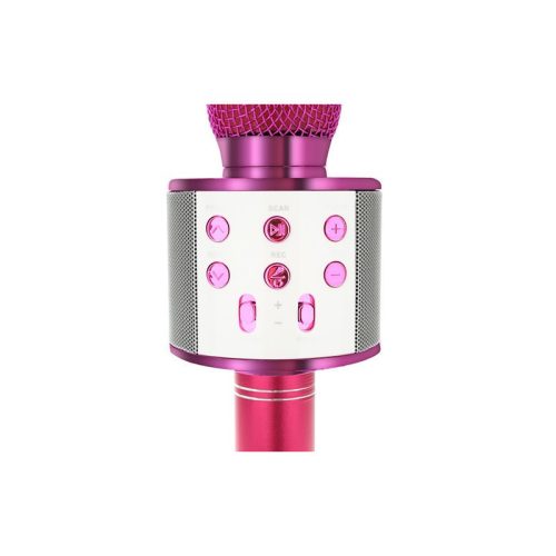 Rózsaszín Bluetooth Karaoke Mikrofon Gyerekeknek és Felnőtteknek