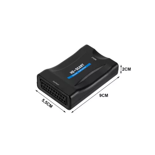 HDMI to SCART átalakító adapter - Kiváló minőségű jelátvitelhez és régi eszközök csatlakoztatásához