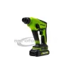 Fúró-vésőkalapács akkumulátoros Greenworks GD24SDS1 24v, ütőerő 1.2j, sds plus, akku és töltő nélkül