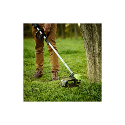 Fűkasza akkumulátoros Greenworks GD60LT 60 v, damilfej, testheveder tar., akku- és töltő nélkül