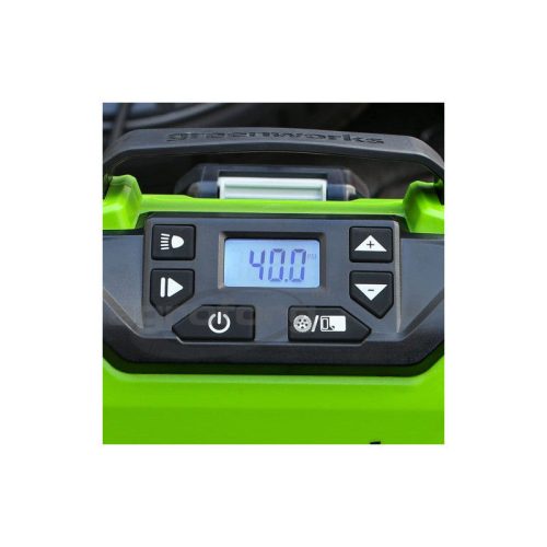 Kompresszor akkumulátoros Greenworks G24IN mini, 24 v, 11 bar, akku és töltő nélkül