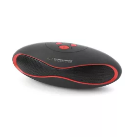   Esperanza BT hangszóró - fekete-vörös, háromszínű, Bluetooth vezeték nélküli hangszóró - EP117KR