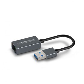   Esperanza USB 3.0-RJ45 Gigabit Ethernet Adapter 1000 Mbps – fekete - ENA101