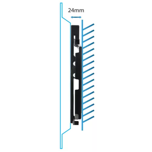 Esperanza TV fali tartó 14"-50" görgővel - ERW010