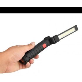   USB-n keresztül tölthető 360 fokban forgatható mágneses LED lámpa, vészvilágítás, állítható fényerővel