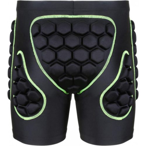 MotoShield Motoros férfi protektornadrág fekete-zöld M