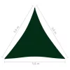 SunGlide háromszög napvitorla (VEGYES,VÉLETLENSZERŰ SZÍN!!) 3,6m x 3,6m x3,6m