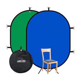   Hakutatz Chroma Key - Összecsukható háttér zöld/kék 150cm*100cm
