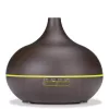 Fa hatású aromaterápiás párologtató (500 ml) - barna