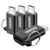 Choetech PD-4CMBK kulcstartós Type C HDMI átalakító -fekete