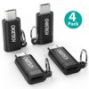 Choetech PD-4CMBK kulcstartós Type C HDMI átalakító -fekete