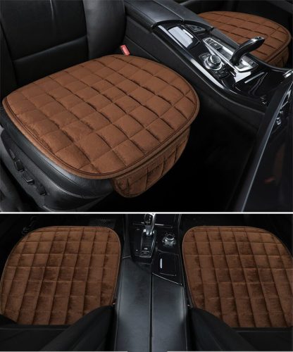 Ülésvédő ülőpárna, autós üléspárna, légáteresztő ülésvédő párna plüss, csúszásgátlóval