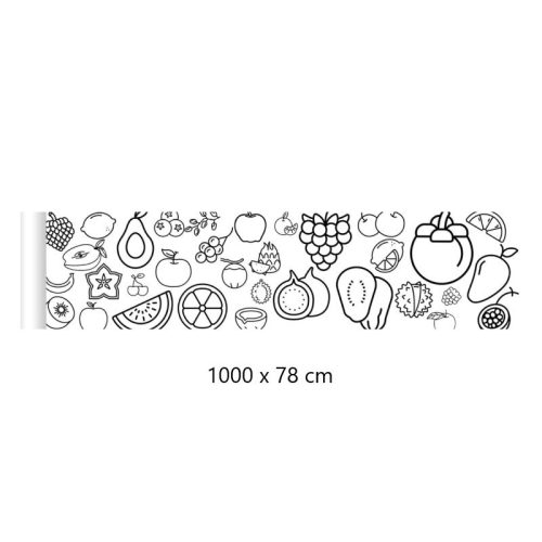 Színező tekercs 1000 x 78 cm