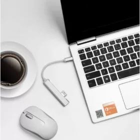 Type C 3.0, HUB 4 portos USB-elosztó fehér
