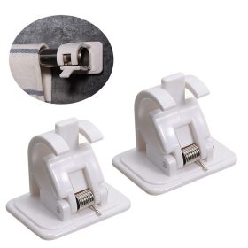   Öntapadós karnis, függönyrúd rögzítő - háztartási tartó (2 db)