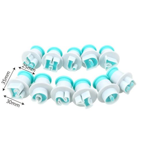 ABC betű szaggató tortadíszítéshez, ABC-s fondant forma