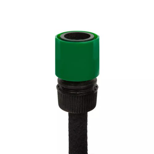 Gyöngyözőcső gyorscsatlakozókkal - 10 m - fekete