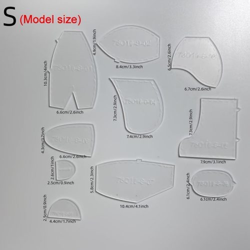 Kreatív varrósablon szett, mackó varráshoz