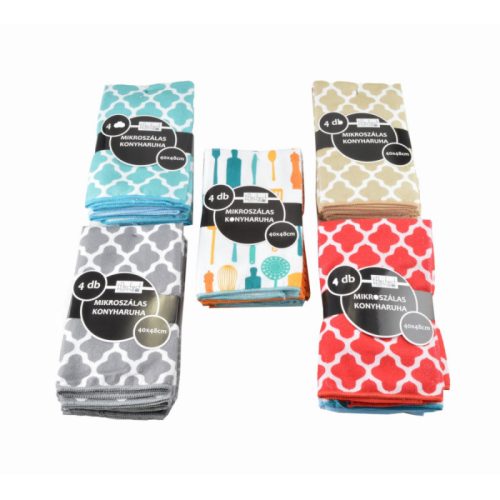 Konyharuha mikroszálas 4 db