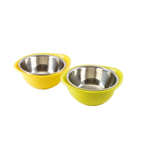 Gyümölcsmosó-szűrő tállal 22 cm